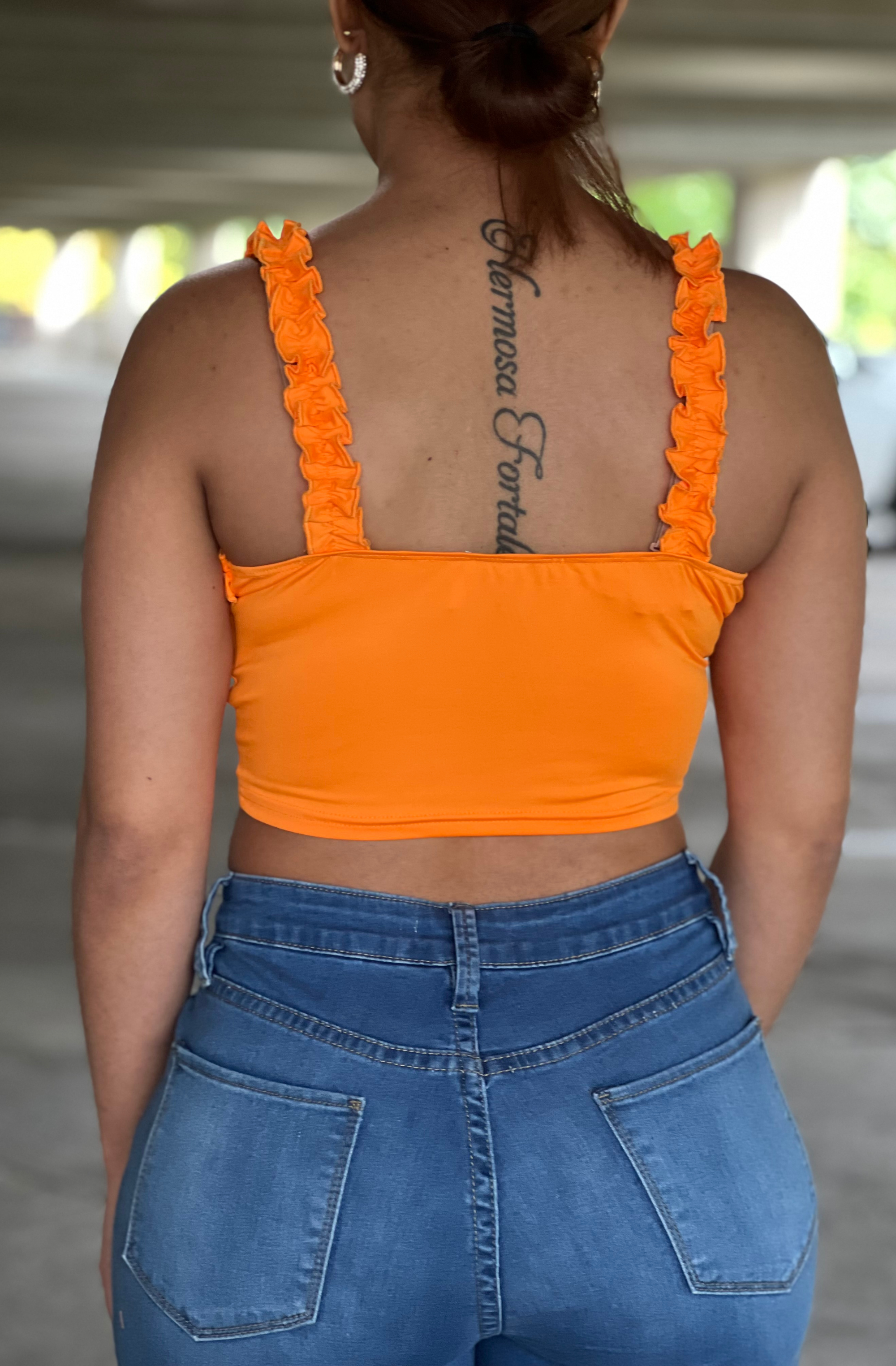 Ruffle Crop Top