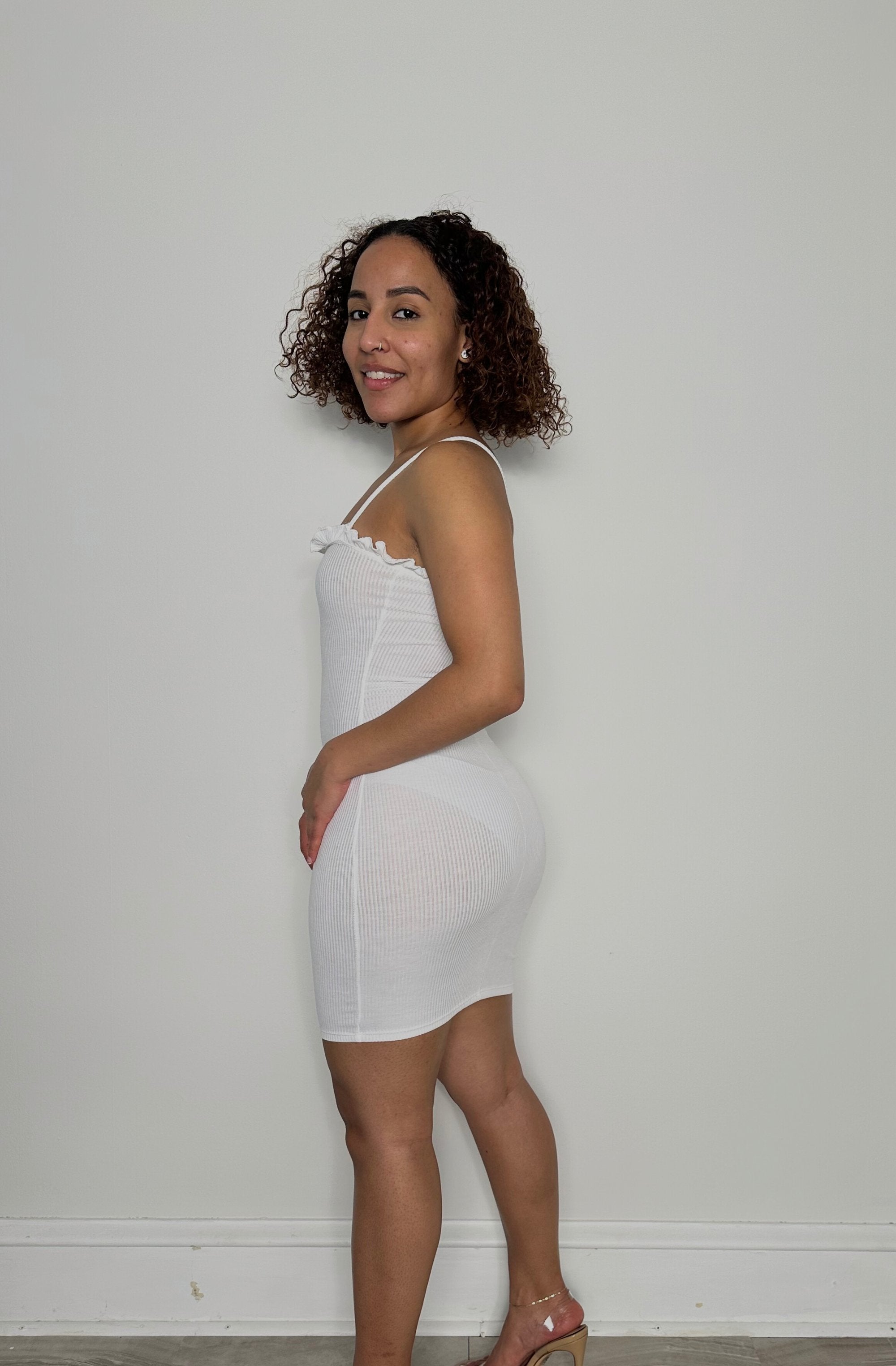 Ruffle Mini Dress