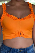 Ruffle Crop Top