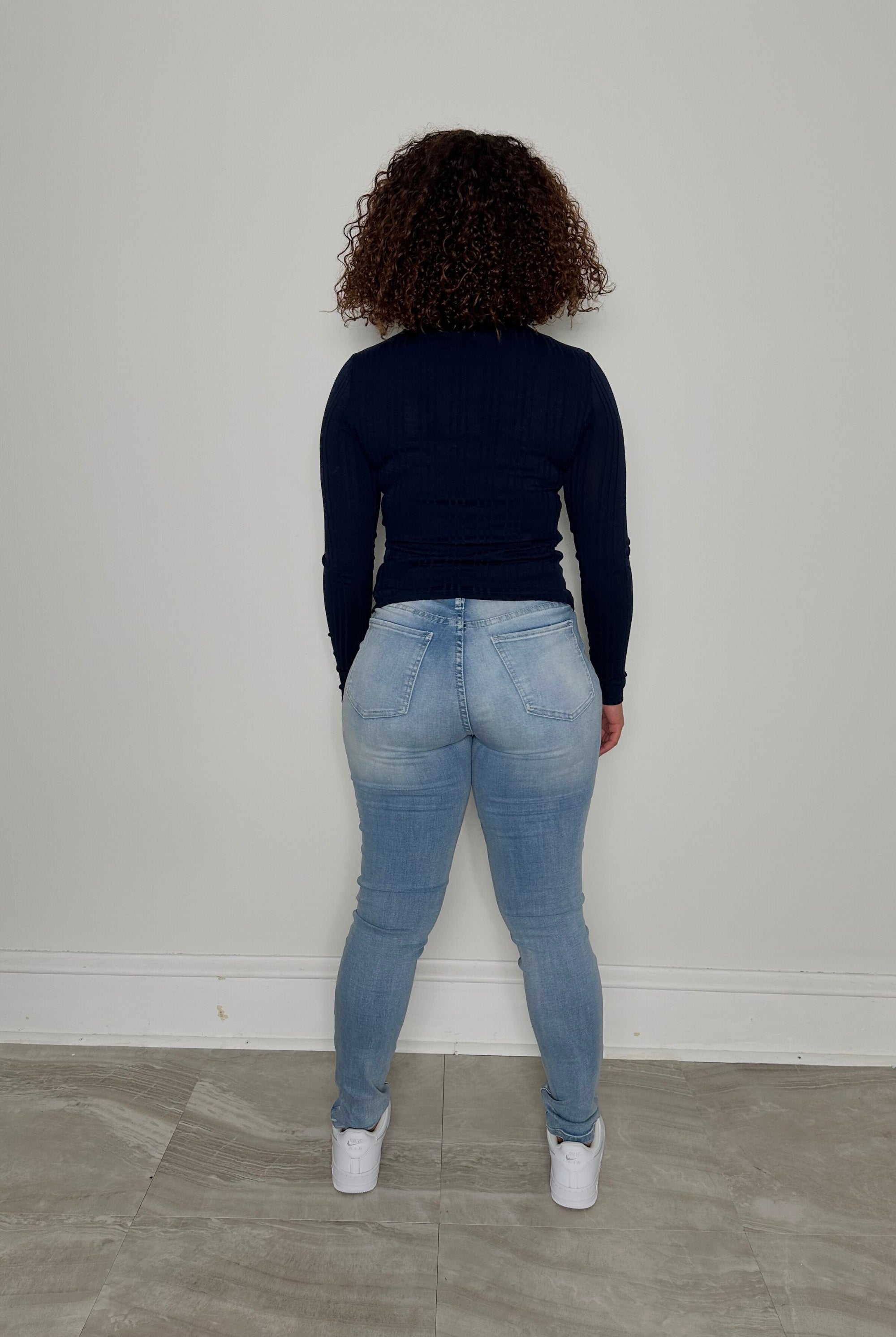 Long Sleeve Turtle Neck Top
