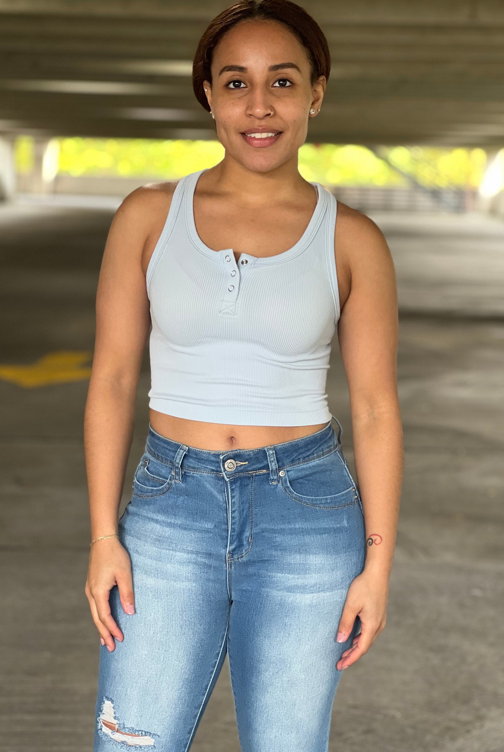 Ribbed Crop Top