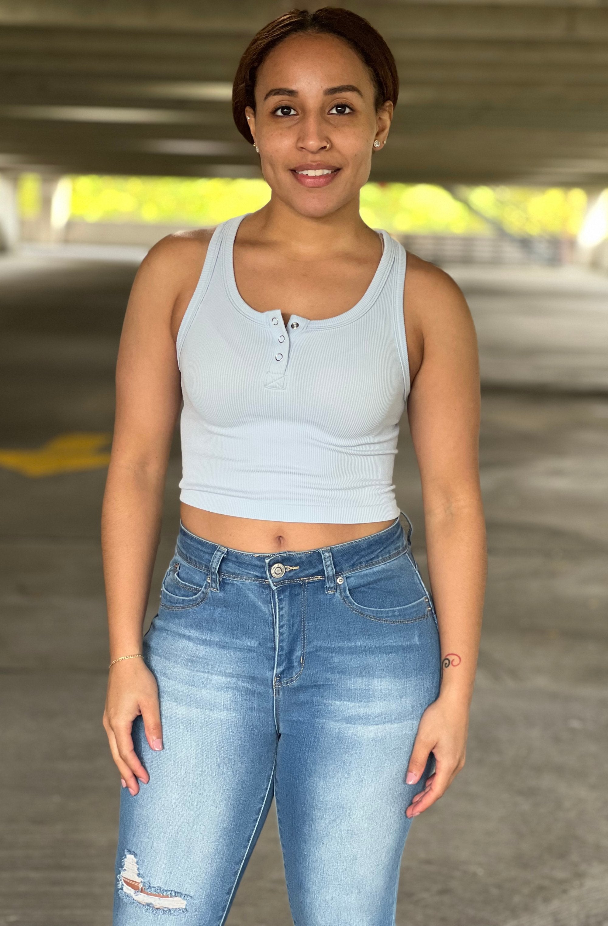 Ribbed Crop Top