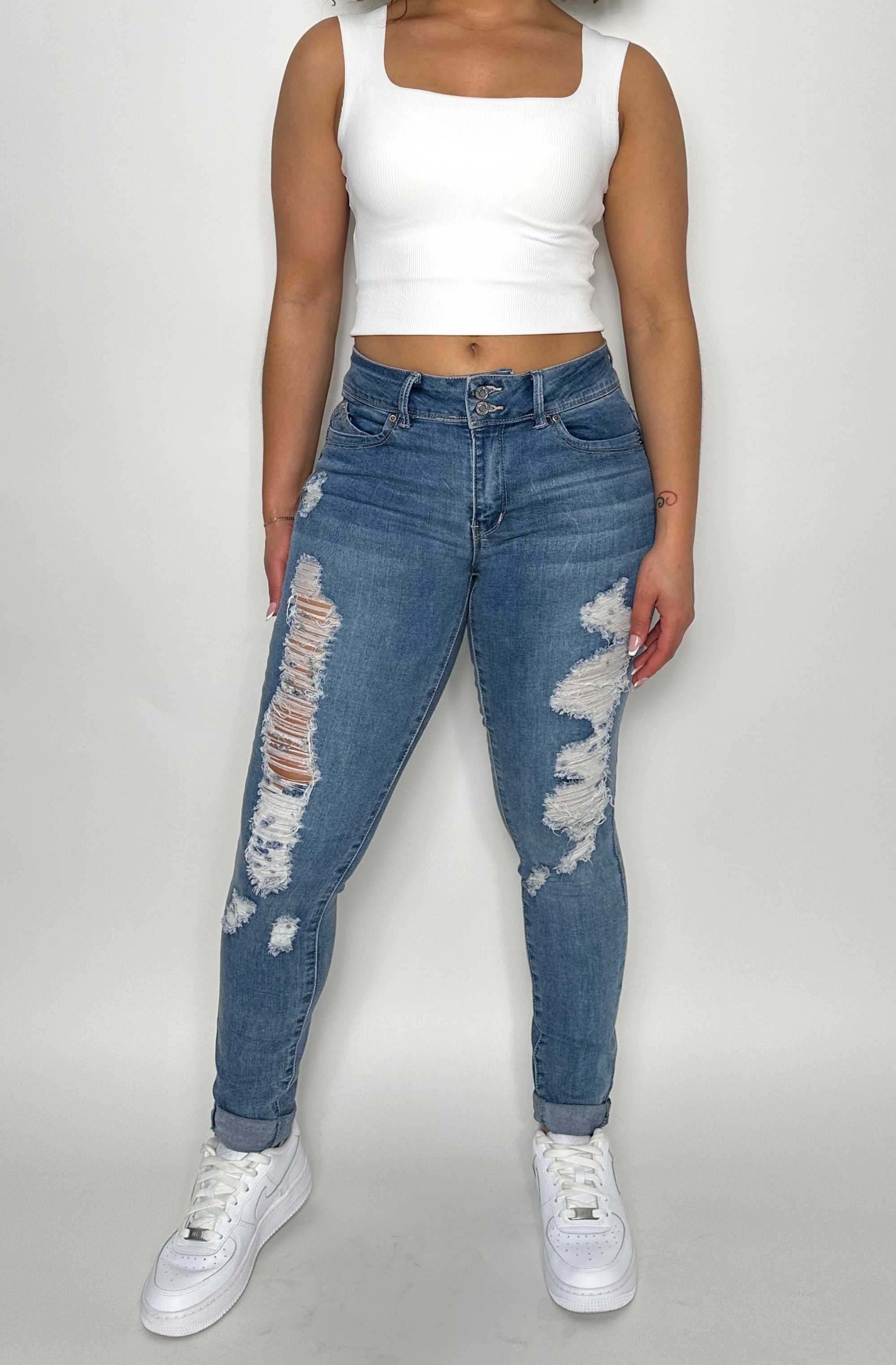 NatxCustomStyle Jeans  | Skinny Jean | Anklet Jeans