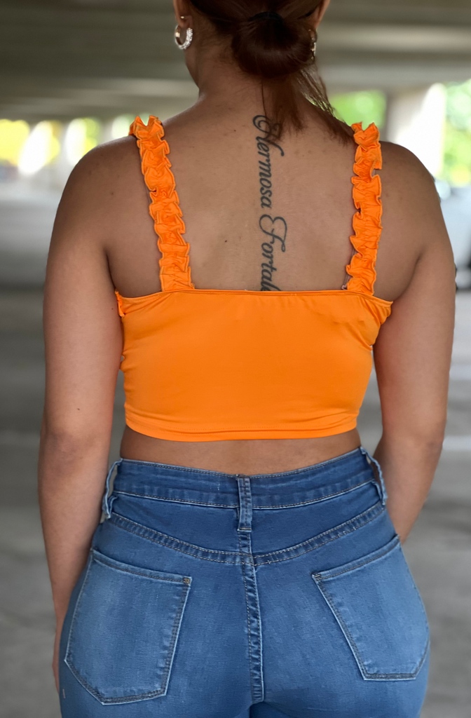 Ruffle Crop Top