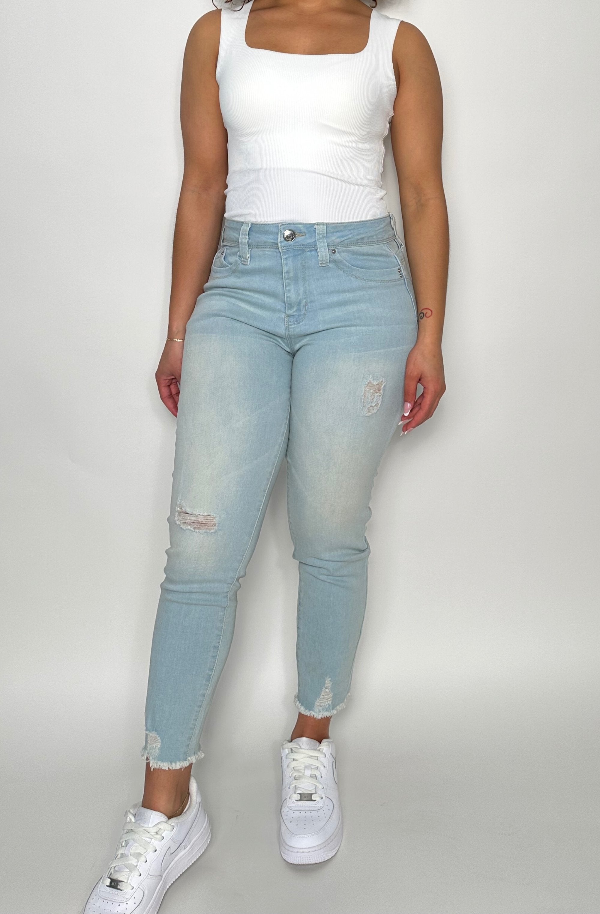 NatxCustomStyle Jeans | Curvy Cropped Jean| Skinny jeans