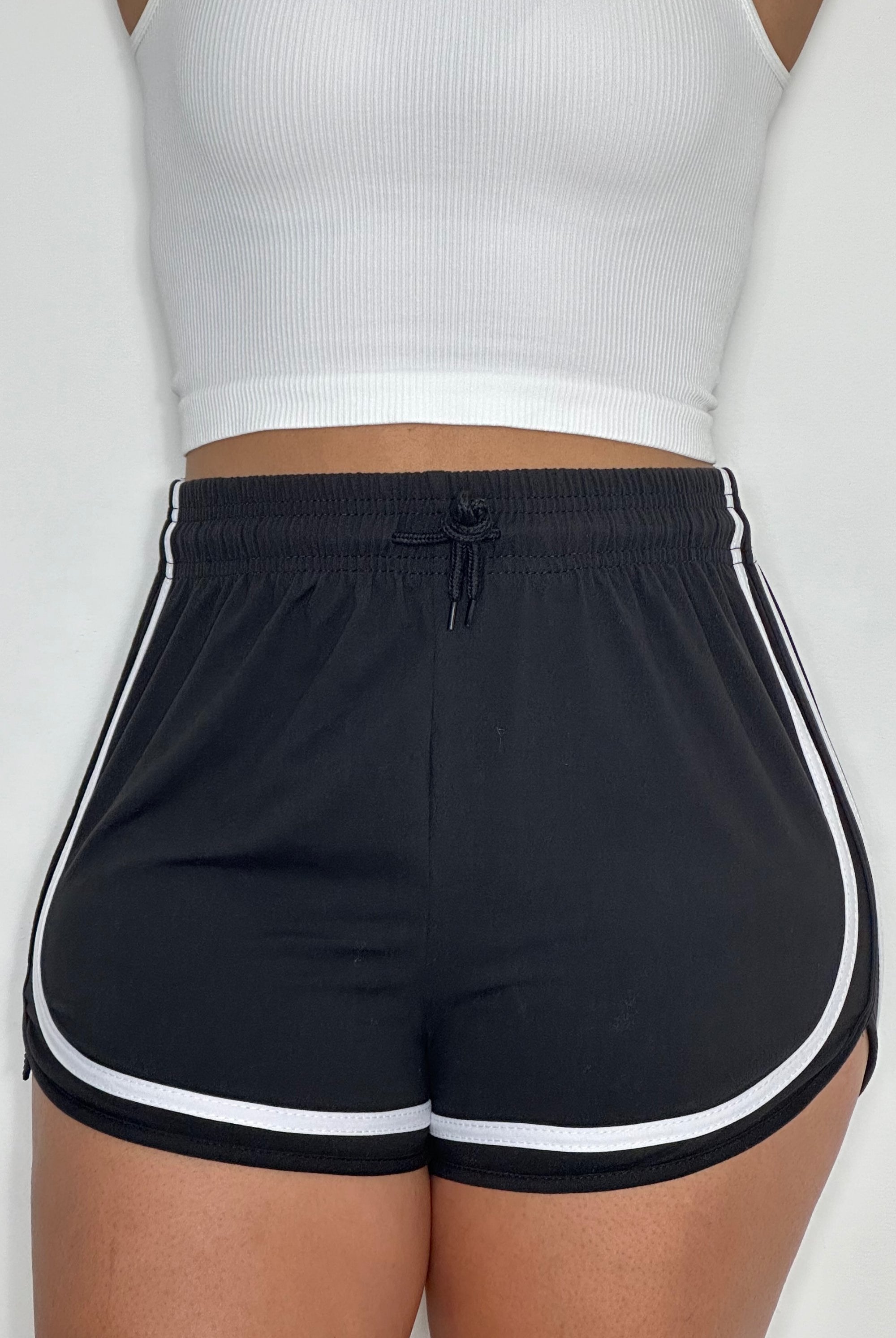 Varsity Contrast Shorts