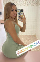Green Mini Dress